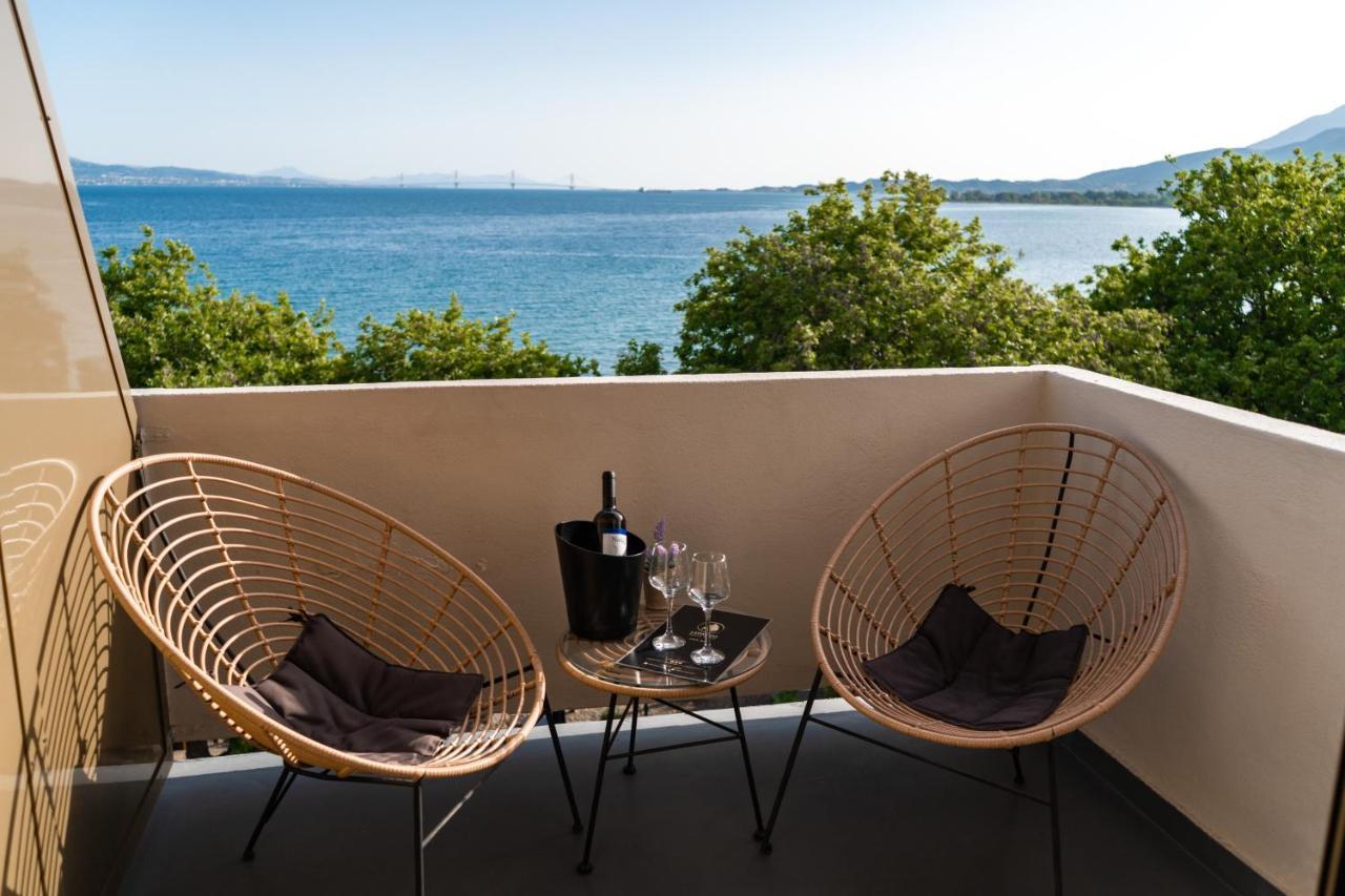 Lepanto Beach Hotel Nafpaktos Esterno foto