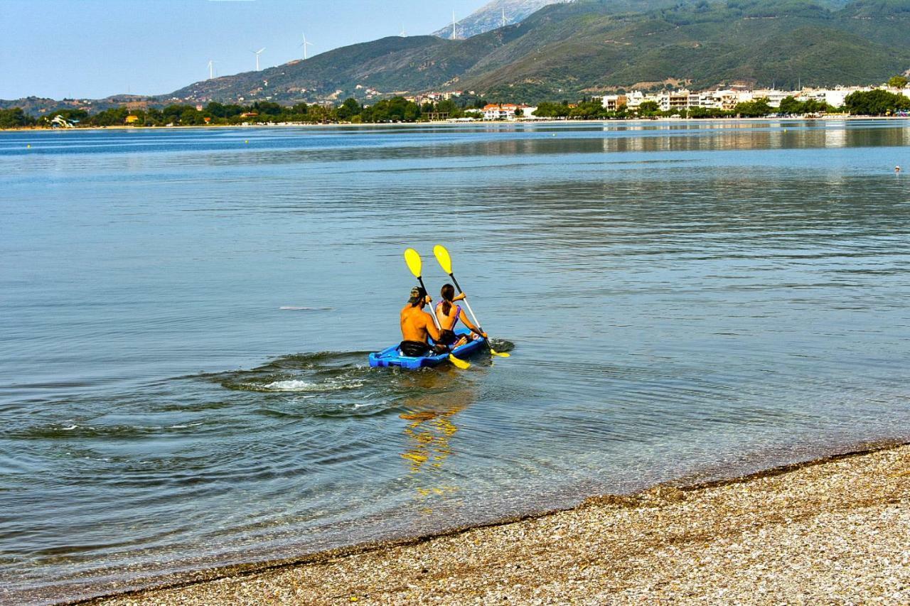 Lepanto Beach Hotel Nafpaktos Esterno foto