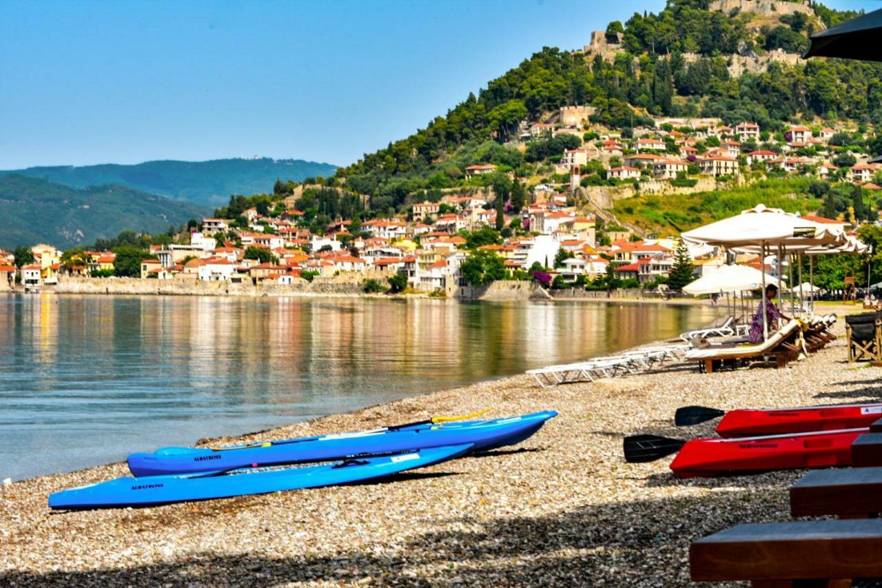 Lepanto Beach Hotel Nafpaktos Esterno foto